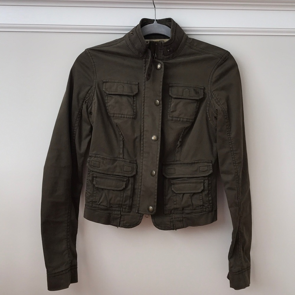 Abercrombie & Fitch Utility Jacket - S 💚